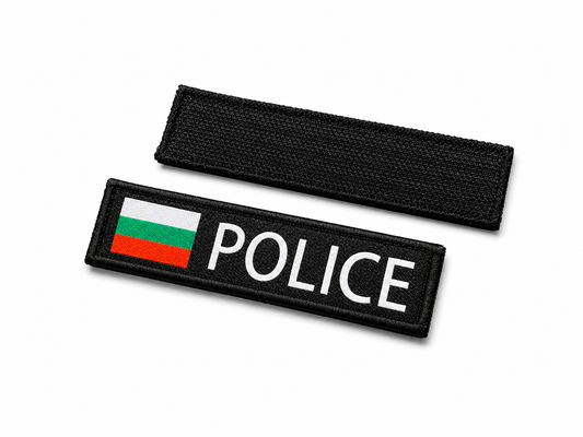 Patch POLICE 10x2,5 cm avec dos velcro