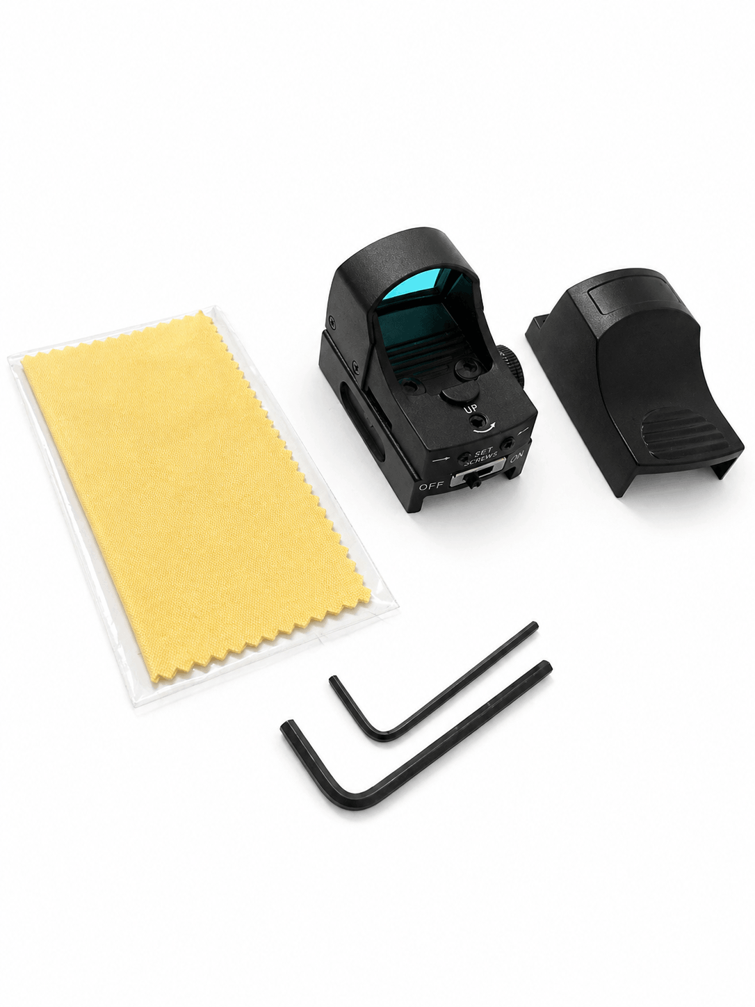 Compteur tactique Red Dot à double luminosité Black Airsoft - avec viseur laser