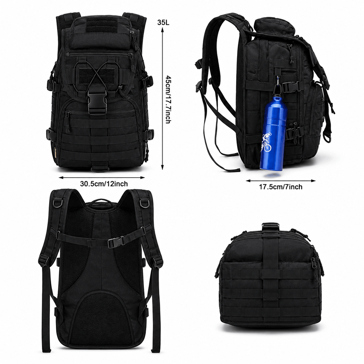 Sac à dos tactique BlackAirsoft CROSS-X 35L