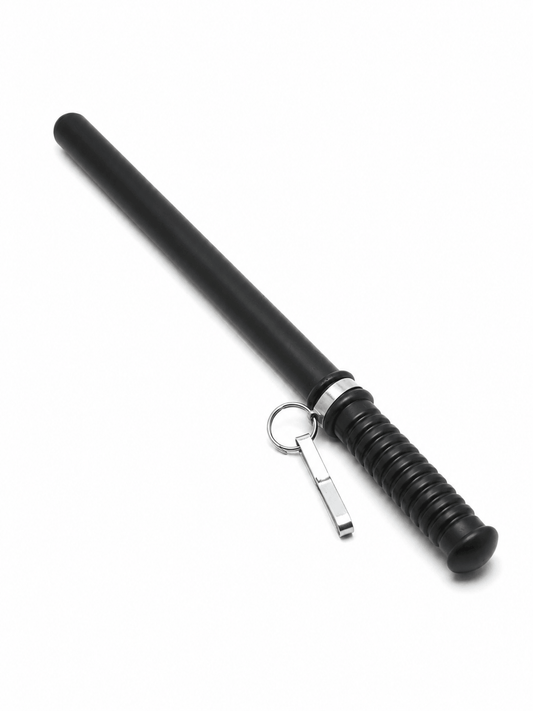 Bâton caoutchouté 49 cm Black Airsoft Guardian Baton