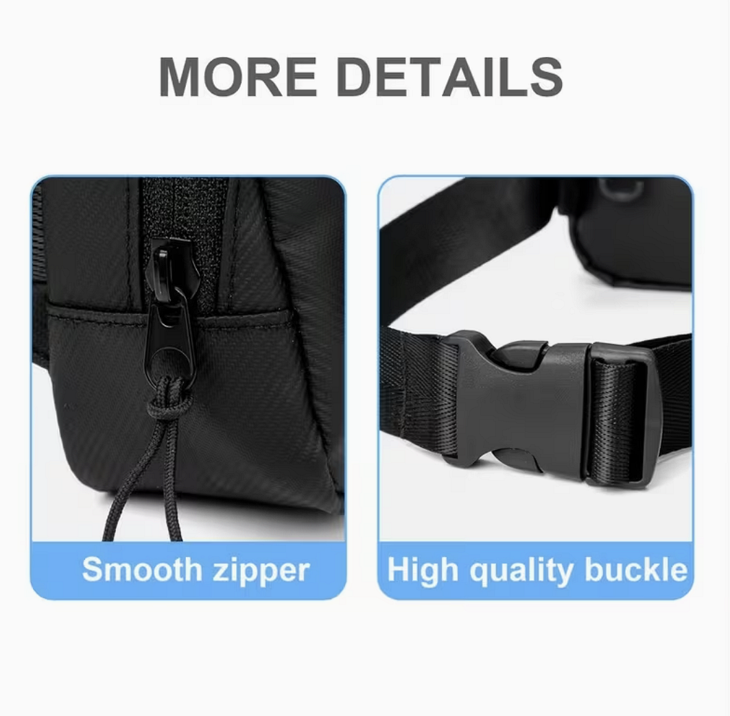 Sac banane à coque rigide EDC – sac everyday carry élégant