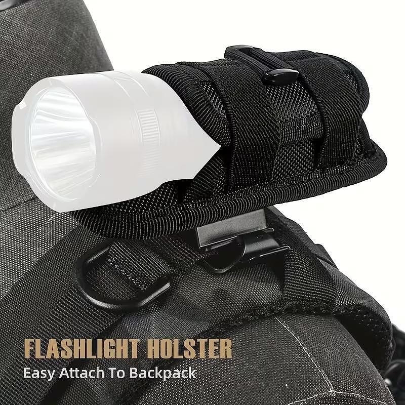 Étui tactique pour lampe torche pivotant à 360 degrés