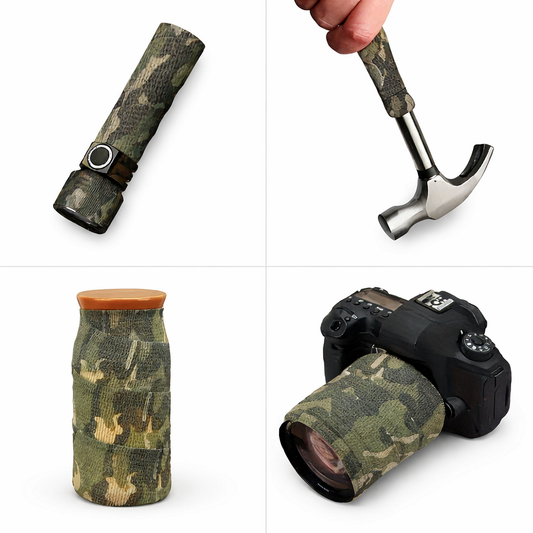 Ruban adhésif camouflage autocollant – lot de 2 pièces