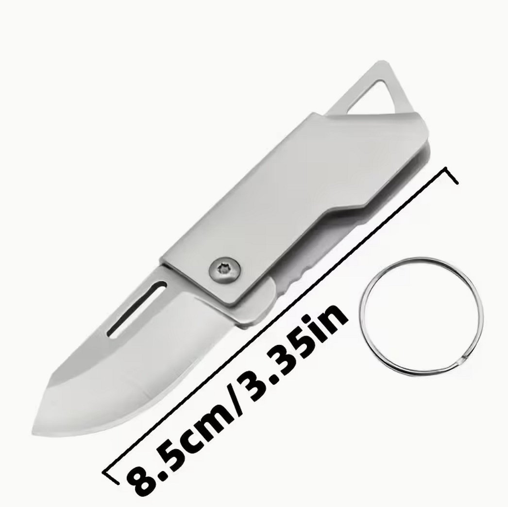 Mini couteau pliant pour porte-clés – outil EDC compact