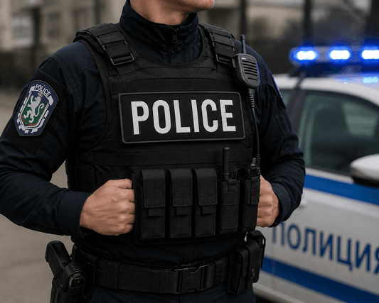 Patch POLICE 25x9 cm avec dos velcro