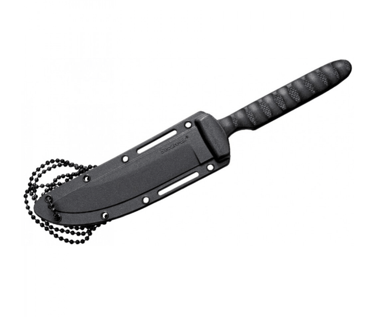 Couteau de cou SPIKE avec étui et chaîne – compact EDC