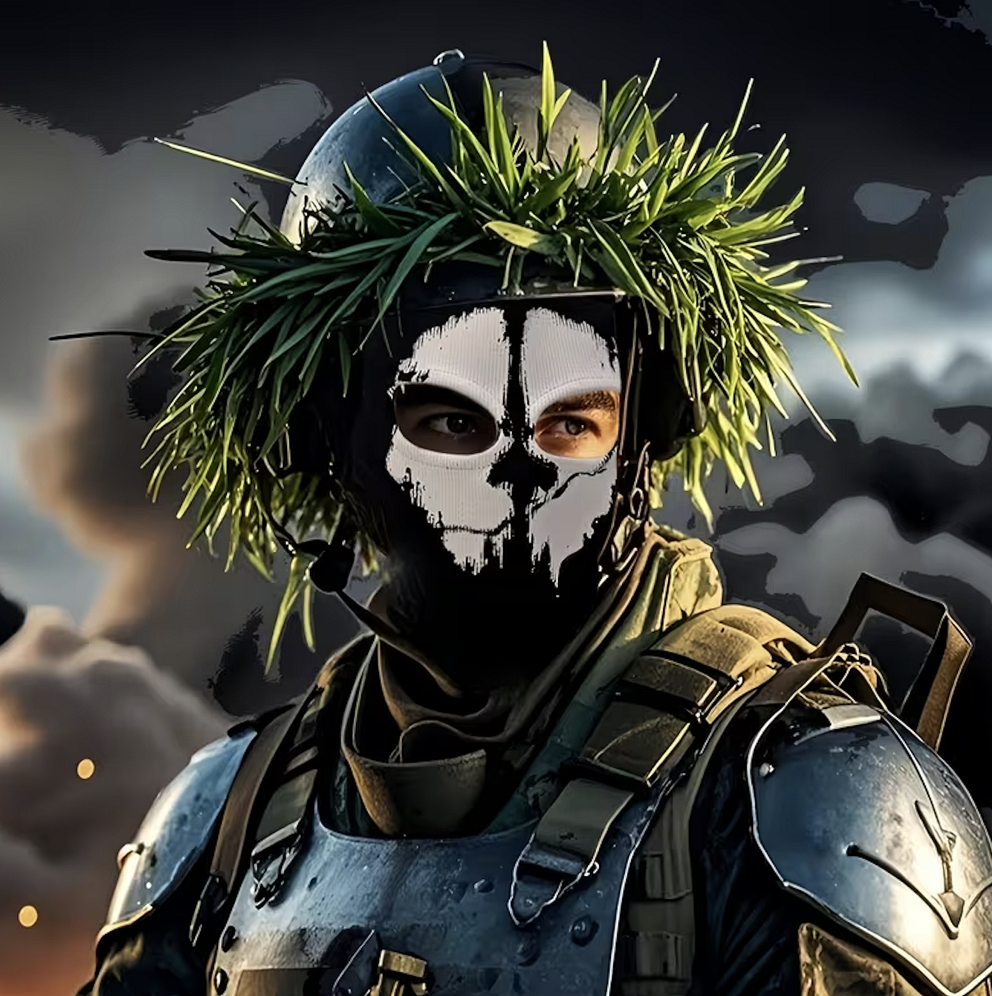 Cagoule tactique, masque Call Of Duty Ghosts - Logan Walker