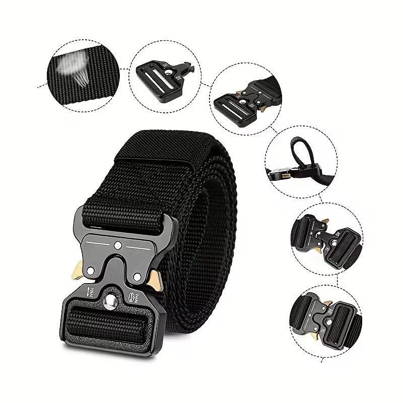Ceinture tactique à fermeture rapide - 125 cm