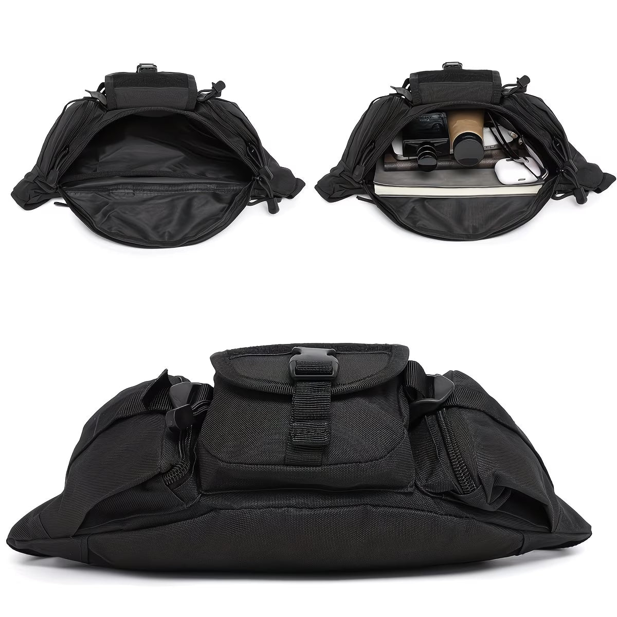 Sac tactique de taille BlackAirsoft Banana 600D