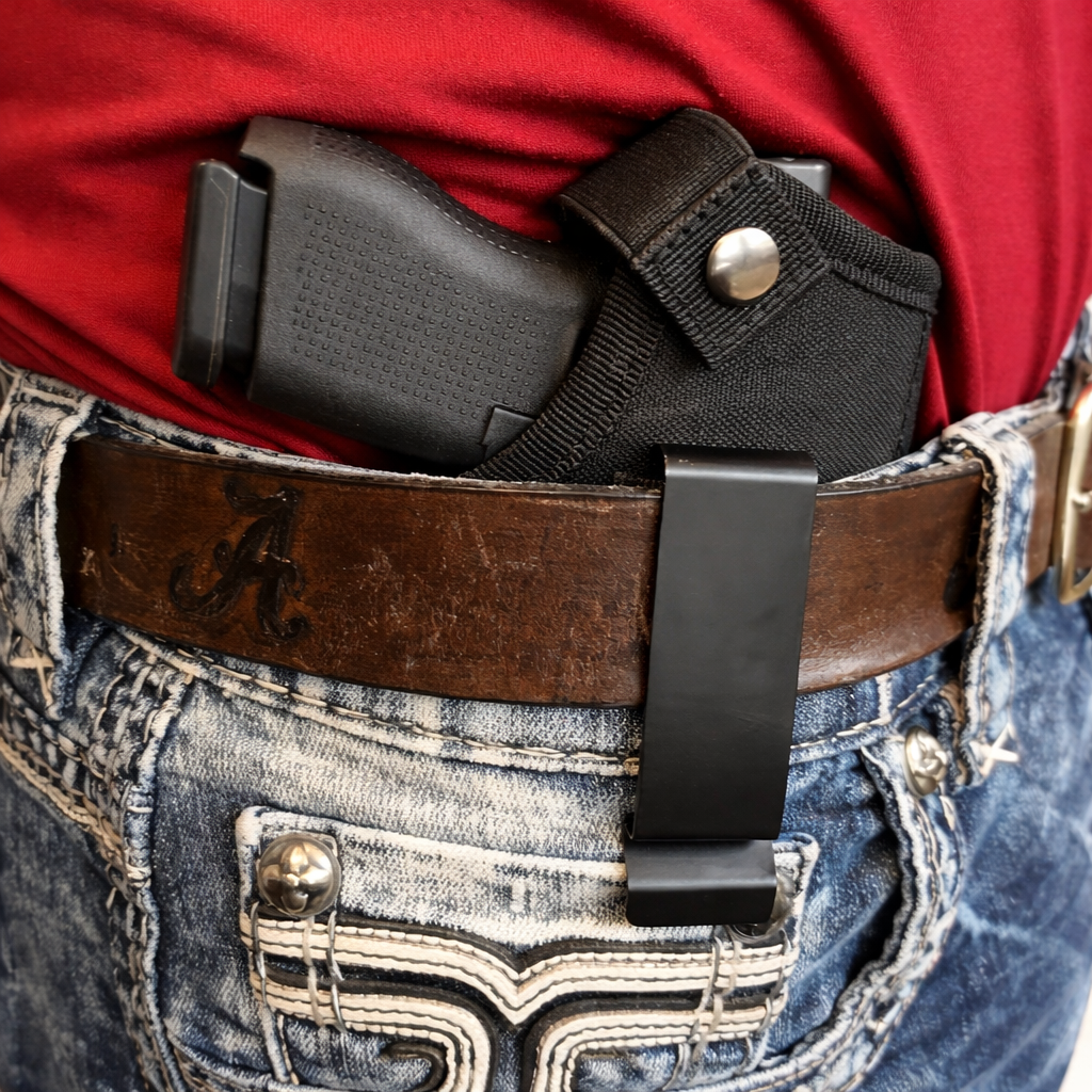 Étui intérieur pour pistolet, noir
