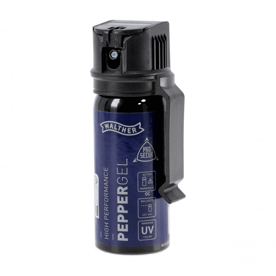Αντιδραστικό σπρέι τζελ Walther ProSecur Pepper Gel 50 ml με UV σήμανση
