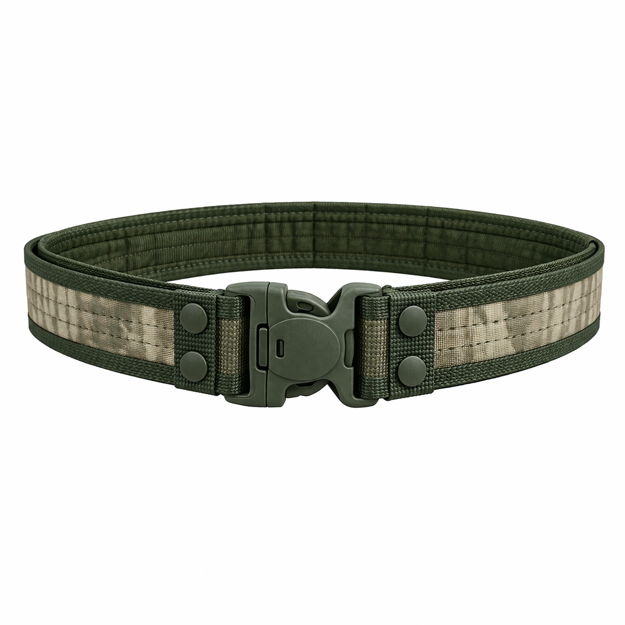 Ceinture tactique large 5 cm avec boucle rapide, 125 cm