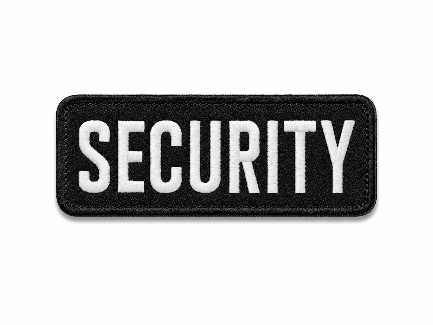 Patch SECURITY 13x5 cm avec dos velcro