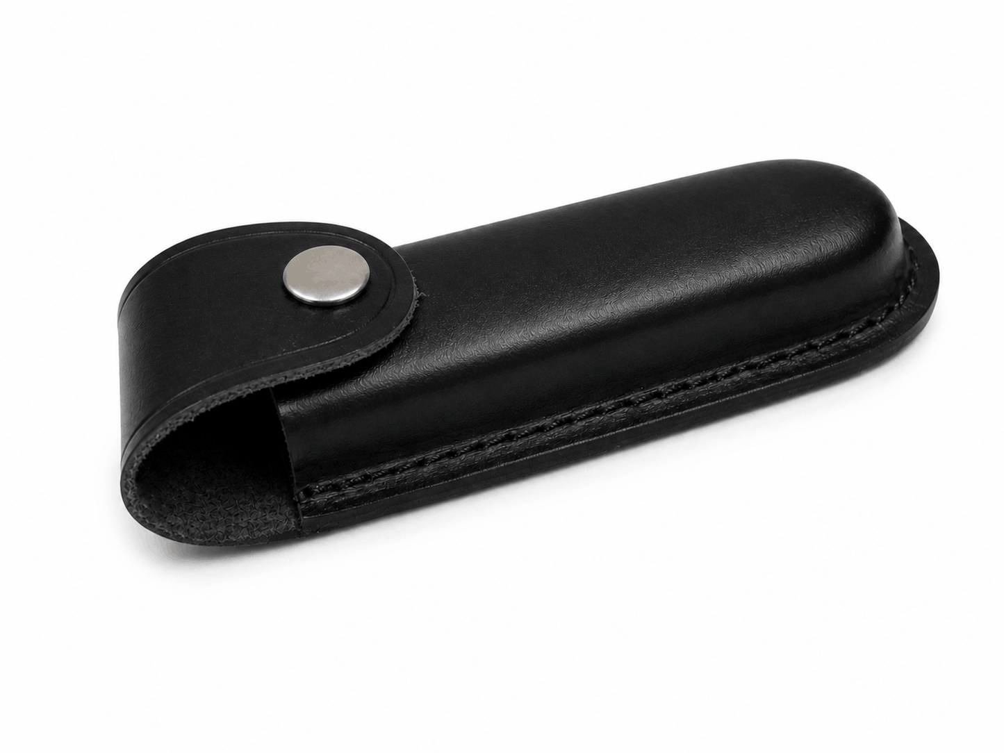 Étui en cuir pour couteau avec bouton pour ceinture