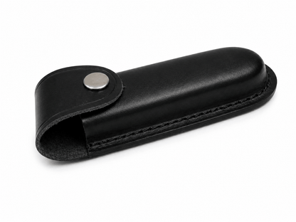 Étui en cuir pour couteau avec bouton pour ceinture