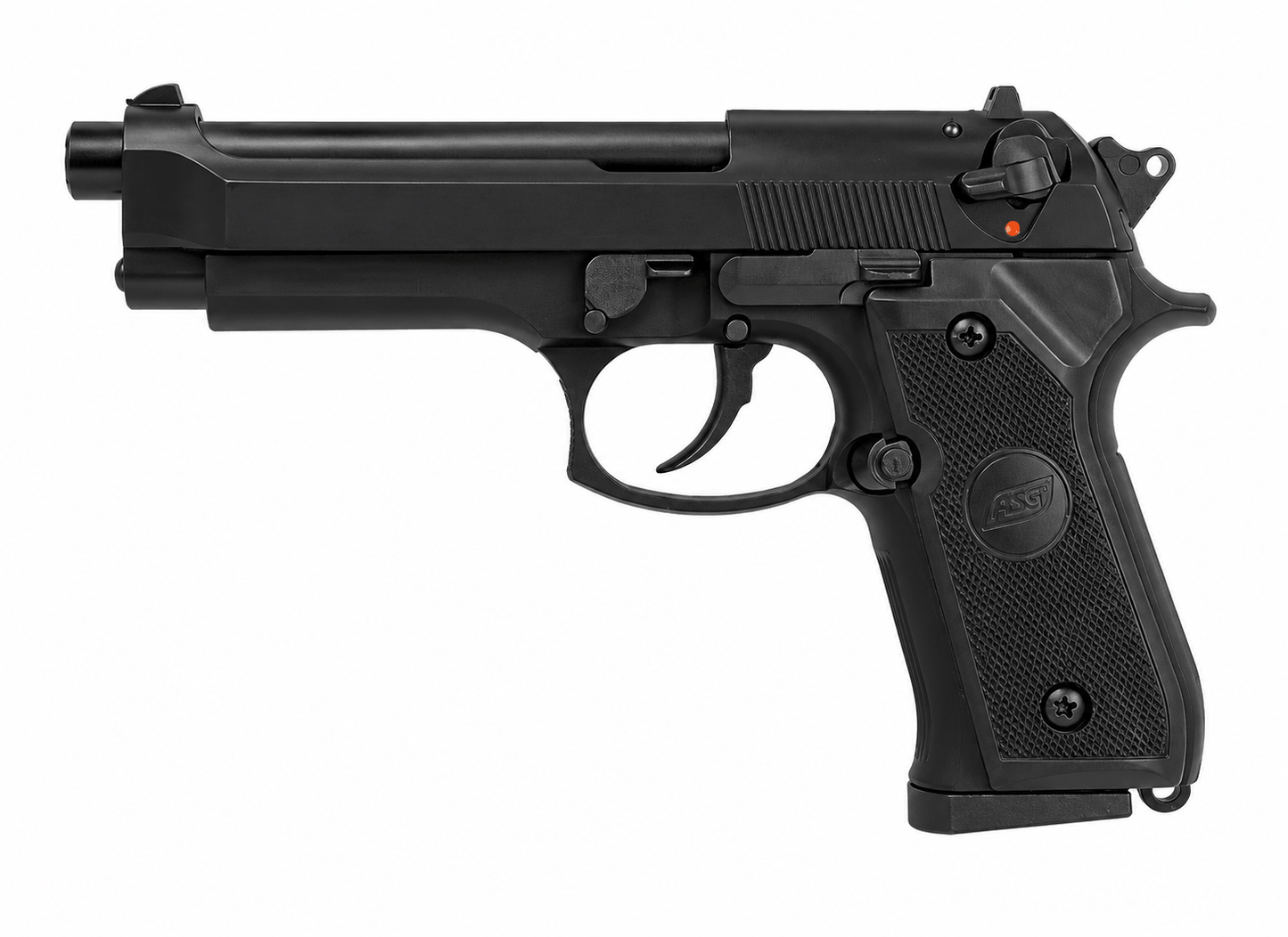 Réplique d’entraînement Airsoft ASG M92F Green Gas 6mm