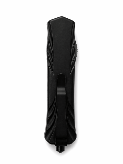 Couteau automatique Black Airsoft Venom OTF à lame rétractable