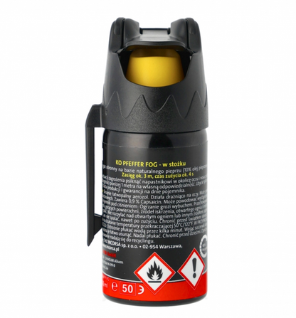Spray au poivre Ballistol Pfeffer-KO Fog 40ml - Nuage