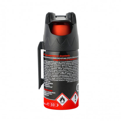 Spray au poivre Ballistol Pfeffer-KO Jet 40ml - Jet