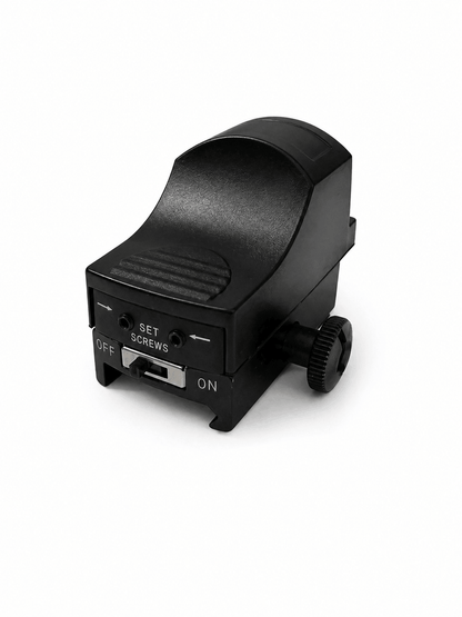 Compteur tactique Red Dot à double luminosité Black Airsoft - avec viseur laser