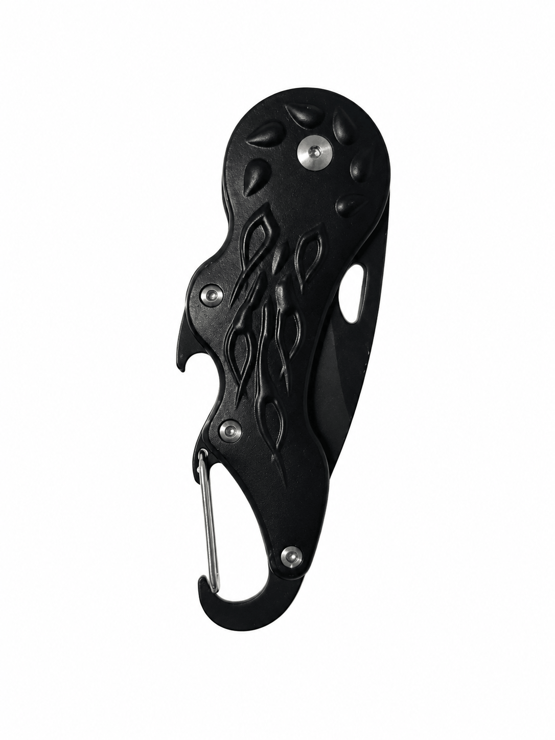 Couteau pliant Black Airsoft Columbia Mini - Mousqueton