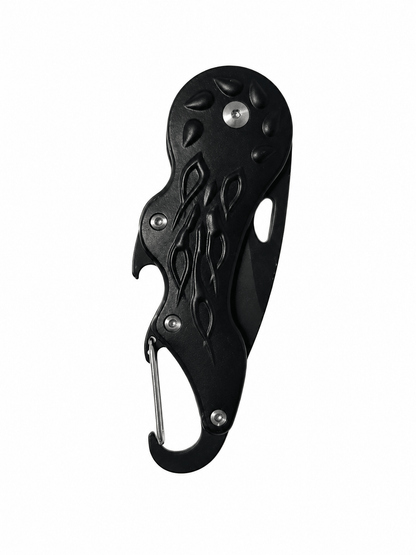 Couteau pliant Black Airsoft Columbia Mini - Mousqueton