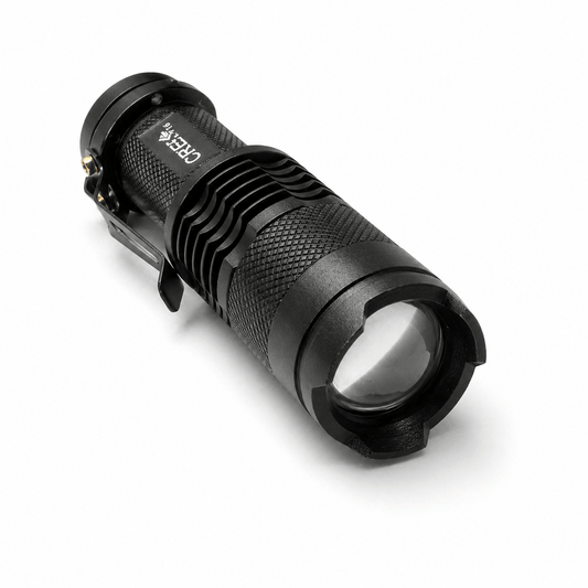 Mini lampe Black Airsoft CREE avec batterie rechargeable et chargeur