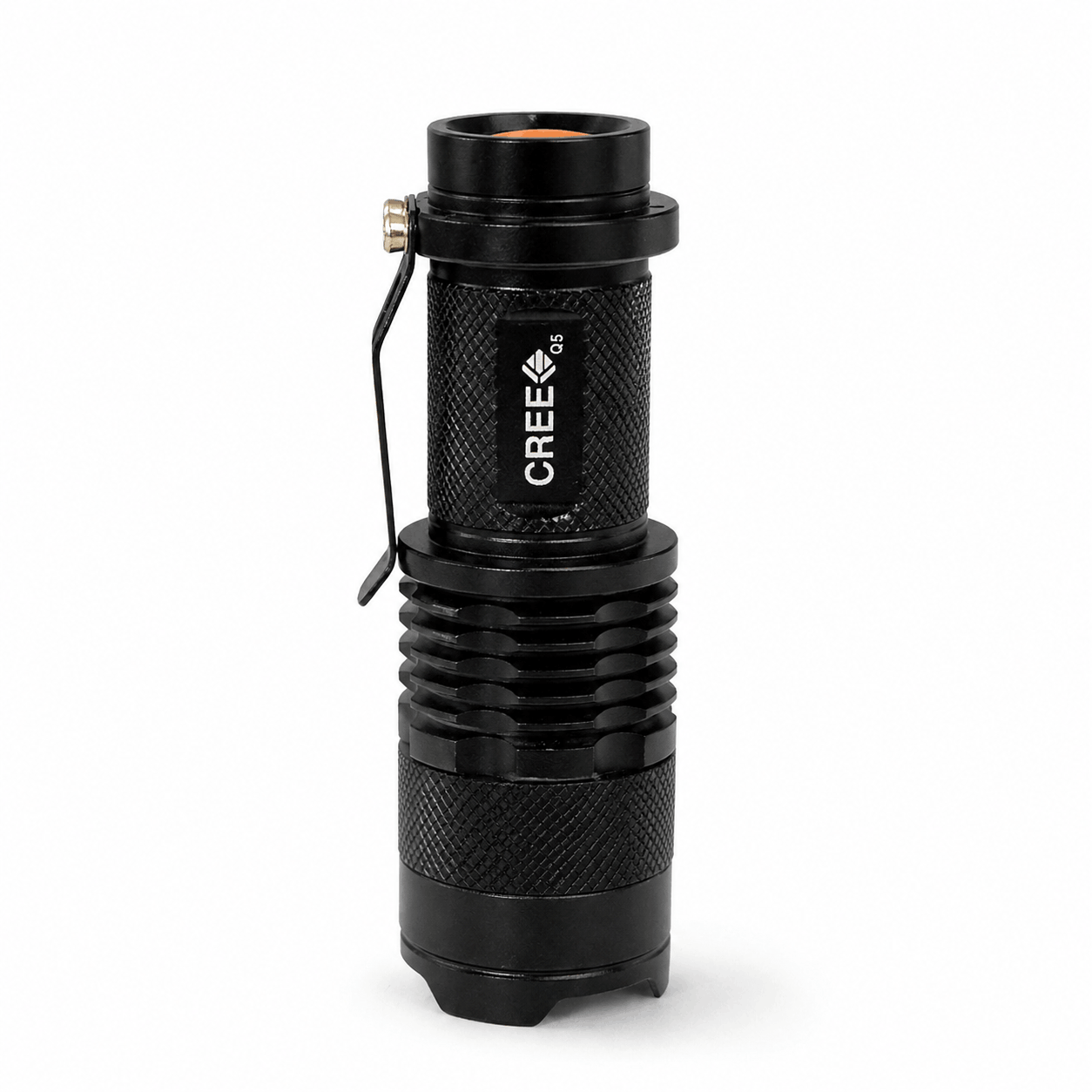 Mini lampe Black Airsoft CREE avec batterie rechargeable et chargeur