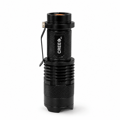 Mini lampe Black Airsoft CREE avec batterie rechargeable et chargeur