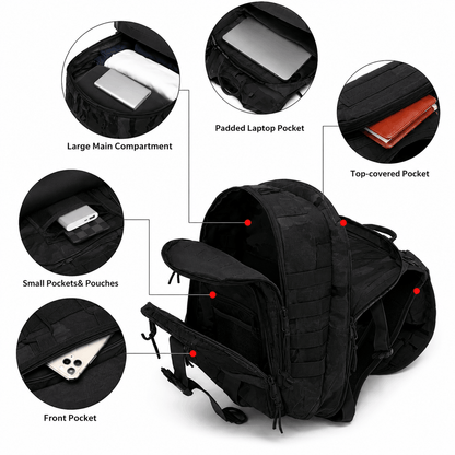 Sac à dos tactique BlackAirsoft CROSS-X 35L