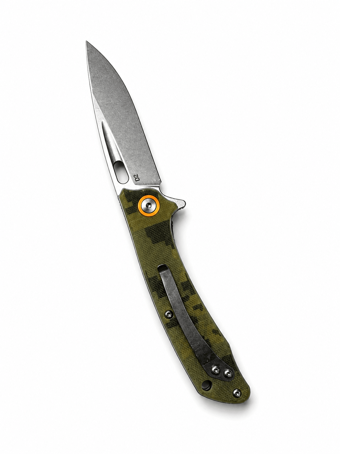 Couteau pliant BlackAirsoft Ember Core D2 G10