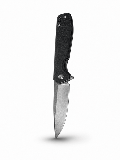 Couteau pliant BlackAirsoft Forge en acier D2 avec manche G10