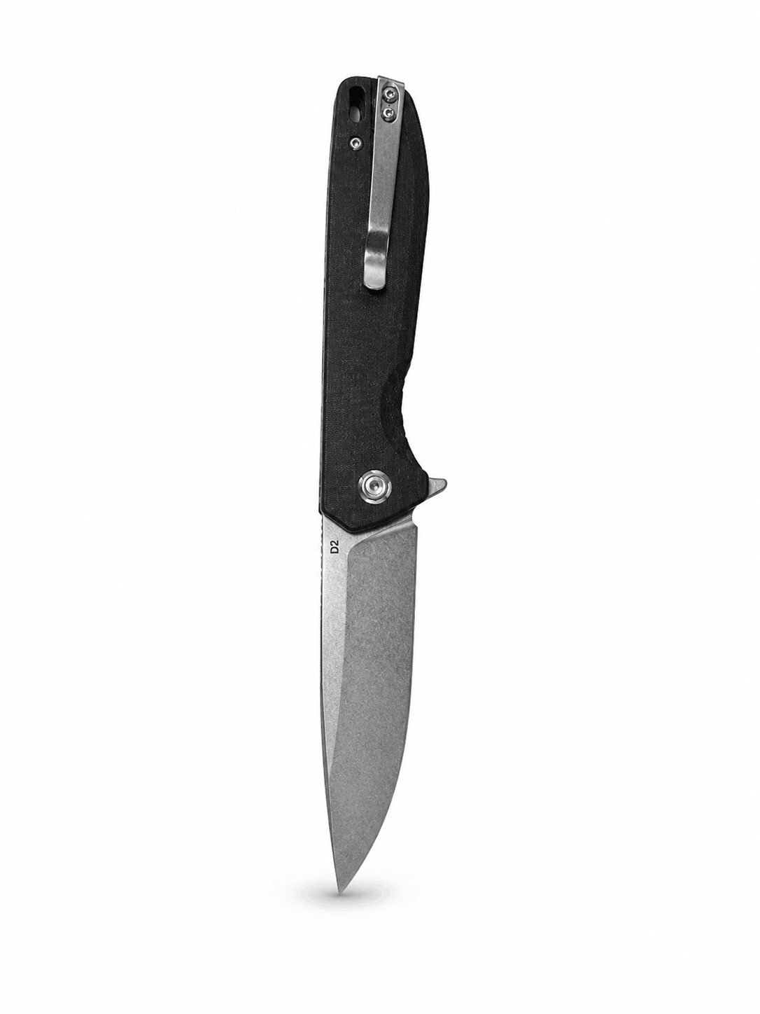 Couteau pliant BlackAirsoft Forge en acier D2 avec manche G10