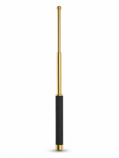 Bâton télescopique en acier Black Airsoft GOLDEN 53 cm avec étui
