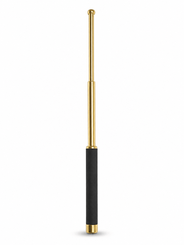 Bâton télescopique en acier Black Airsoft GOLDEN 53 cm avec étui