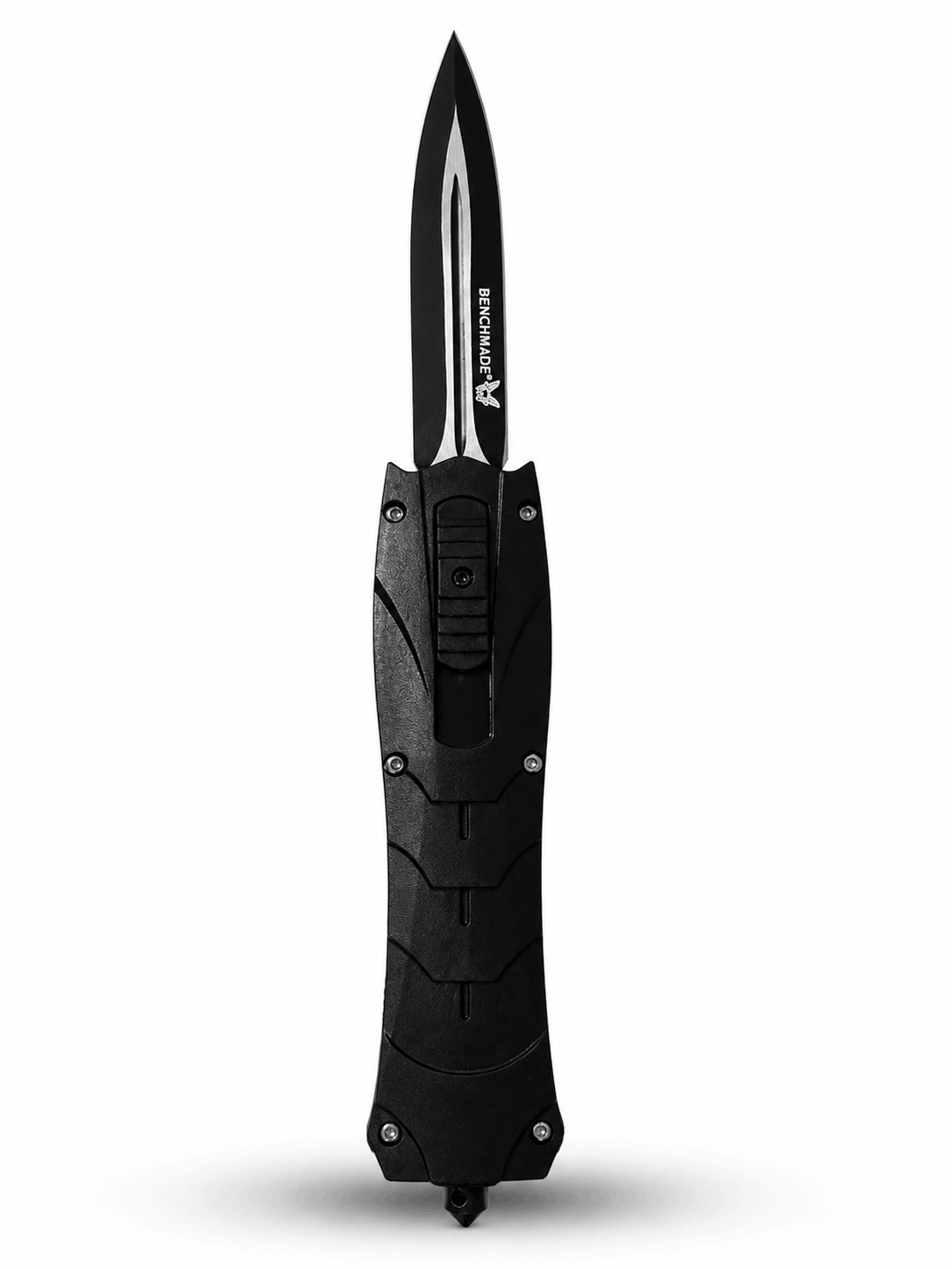 Couteau automatique Black Airsoft Inferno OTF avec lame rétractable