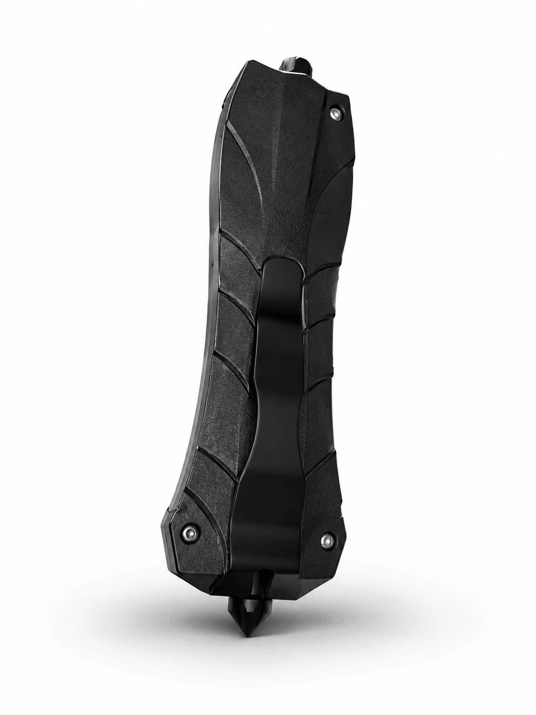 Couteau automatique Black Airsoft Inferno OTF avec lame rétractable