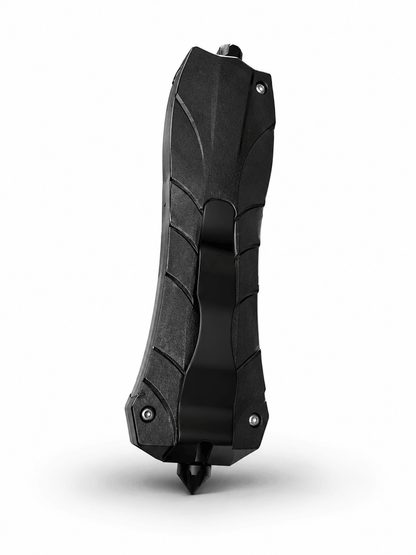 Couteau automatique Black Airsoft Inferno OTF avec lame rétractable