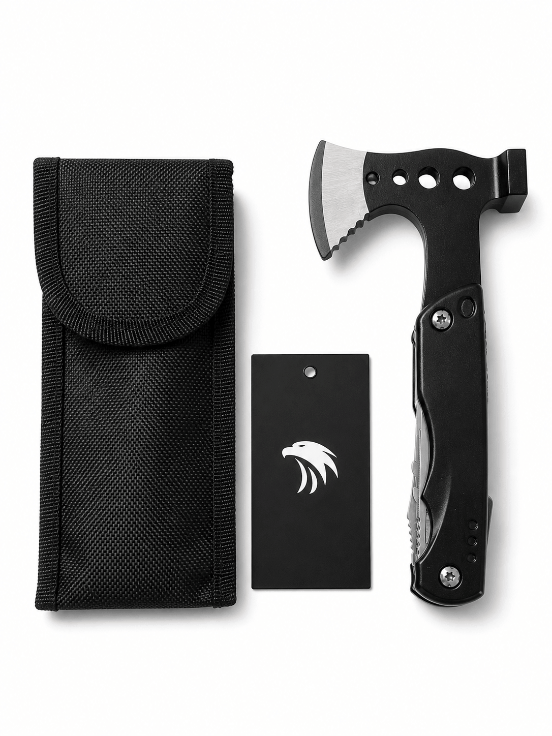 Hache multifonction avec marteau Black Airsoft - Hammer X