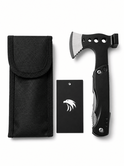 Hache multifonction avec marteau Black Airsoft - Hammer X