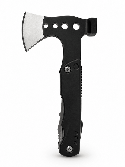 Hache multifonction avec marteau Black Airsoft - Hammer X