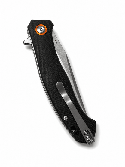 Couteau pliant BlackAirsoft Orange Core avec lame en acier D2