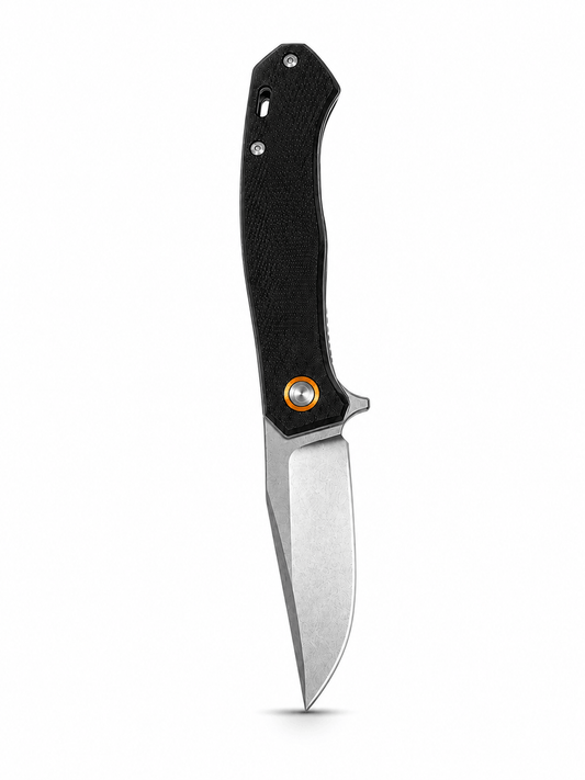 Couteau pliant BlackAirsoft Orange Core avec lame en acier D2
