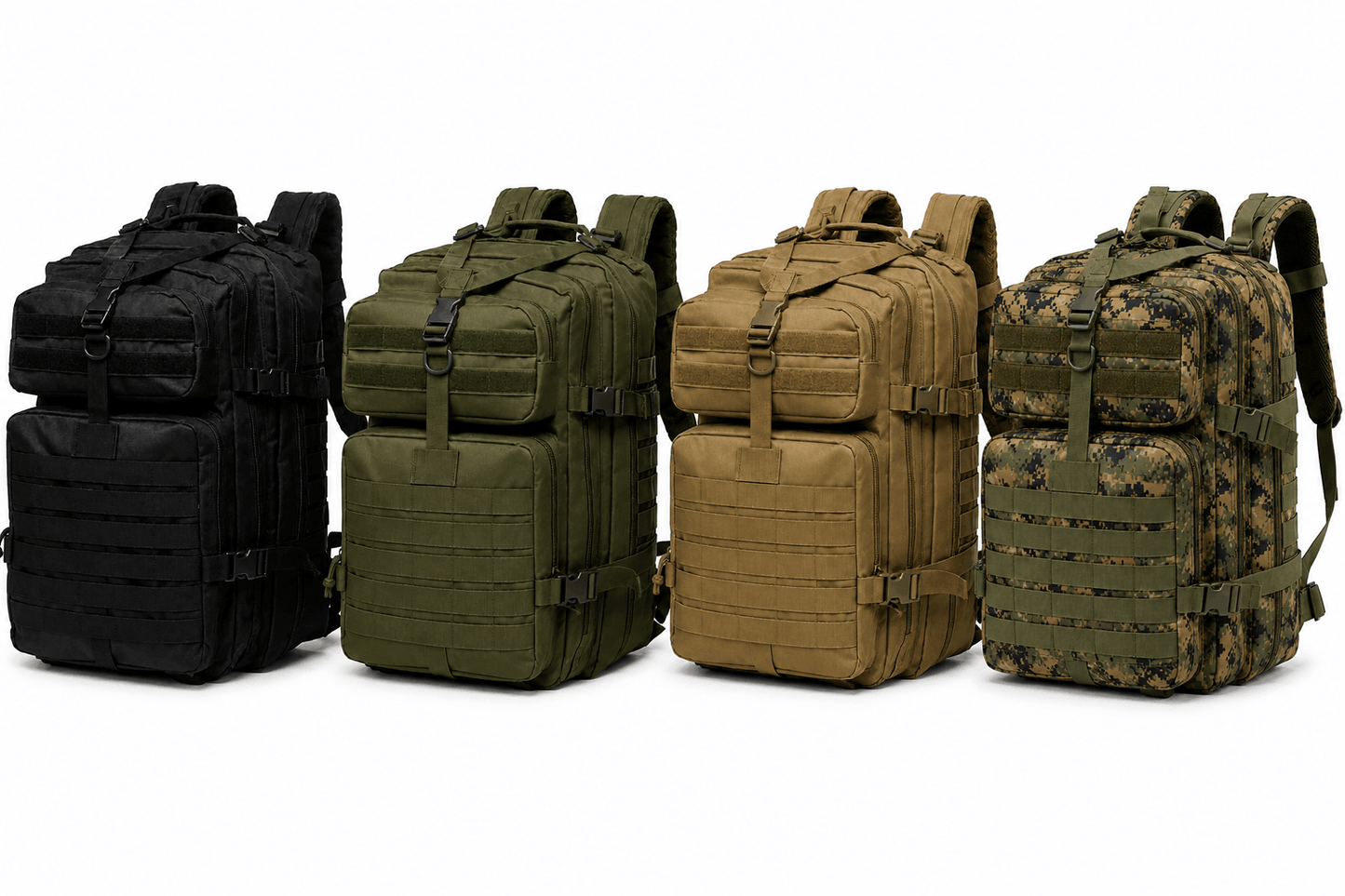 Sac à dos tactique 45L BlackAirsoft Ranger 900D