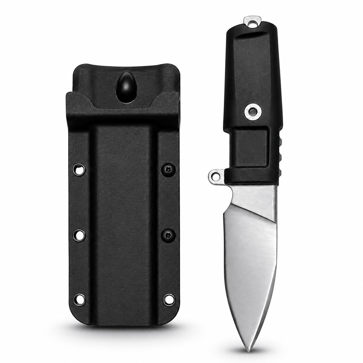 Couteau tactique BlackAirsoft Raven avec étui