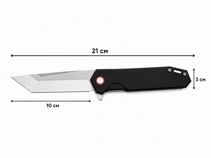 Couteau pliant BlackAirsoft Red Core D2
