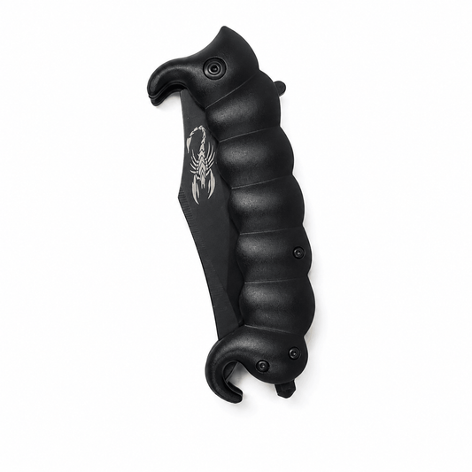Couteau pliant Black Airsoft Scorpion