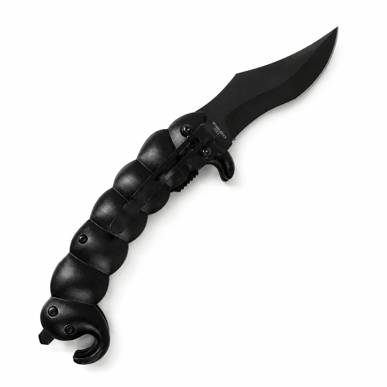 Couteau pliant Black Airsoft Scorpion