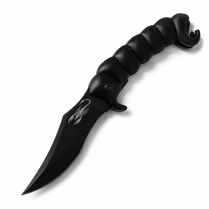 Couteau pliant Black Airsoft Scorpion