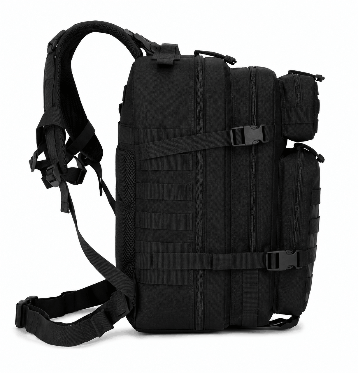 Sac à dos tactique Black Airsoft Tactical Backpack 35L 600D